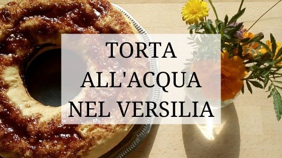 TORTA SENZA FORNO ALL'ACQUA NEL VERSILIA