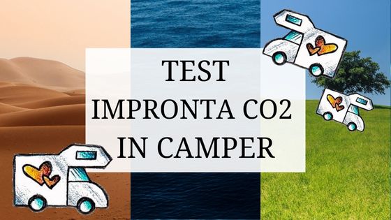 test impronta ambientale co2 in camper