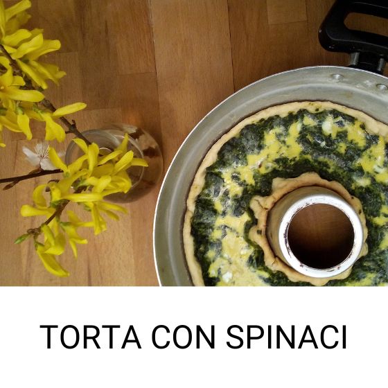 ricetta torta salata ricotta spinaci senza forno nel fornetto versilia
