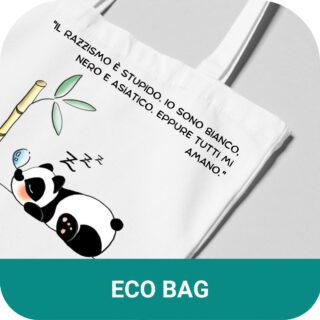 shopper eco bag brsa in cotone idea regalo ecologica personalizzabile