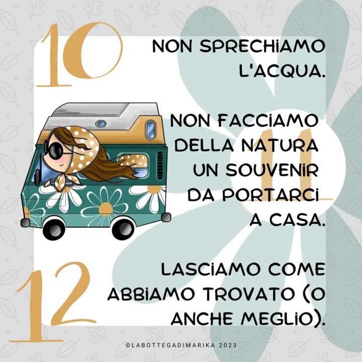 poster del viaggiatore gentile galateo del camperista carta del viaggiatore vademecum sostenibile (5)